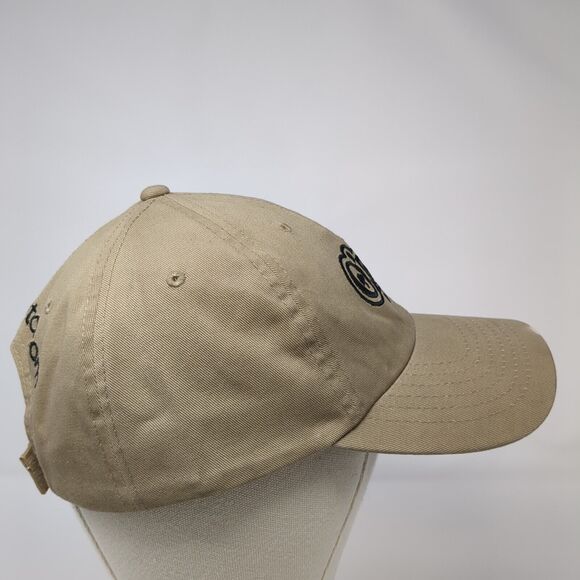 O'Reilly Auto Parts Strapback Hat Tan One Size Adjustable Embroidered Cotton - Picture 4 of 8